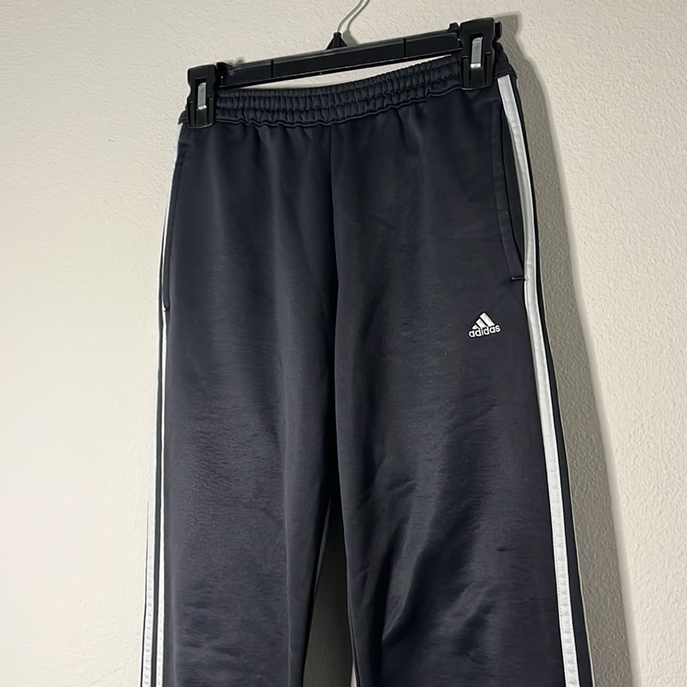 Y2K Adidas flared athletic trousers